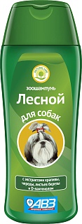 Forest shampoo for dogs